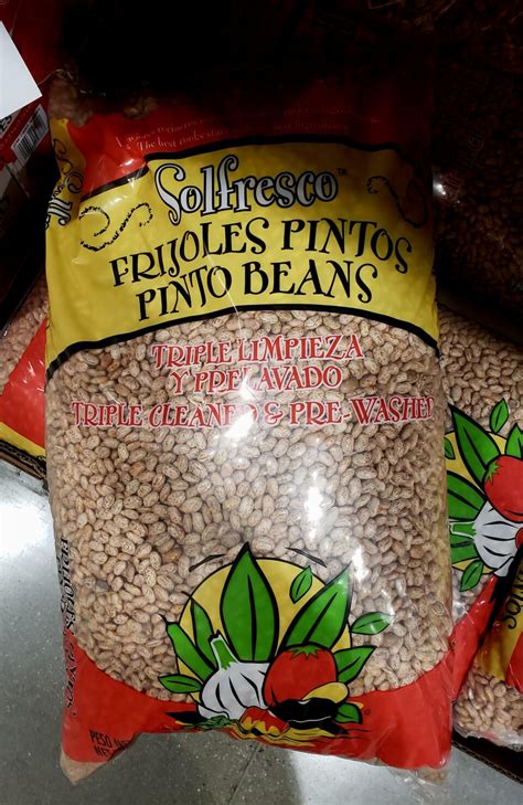 Costco pinto beans - The refried beans are made using pinto beans for traditional flavor and texture. Enjoy the authentic taste of a classic Mexican dish without gluten, dairy, MSG, or trans fat. Simply heat the Rice and Refried Beans in the …